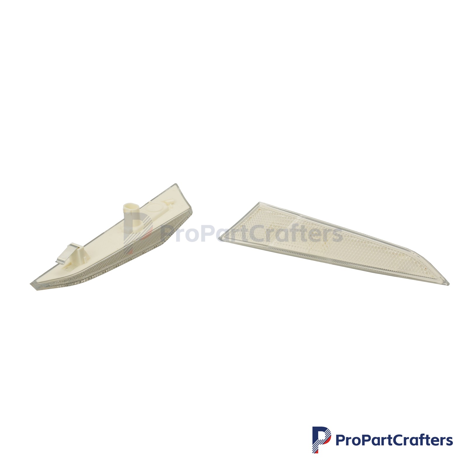 2PCS For Mclaren MP4-12C Rear Side Marker Lamp Light Reflector Lens US