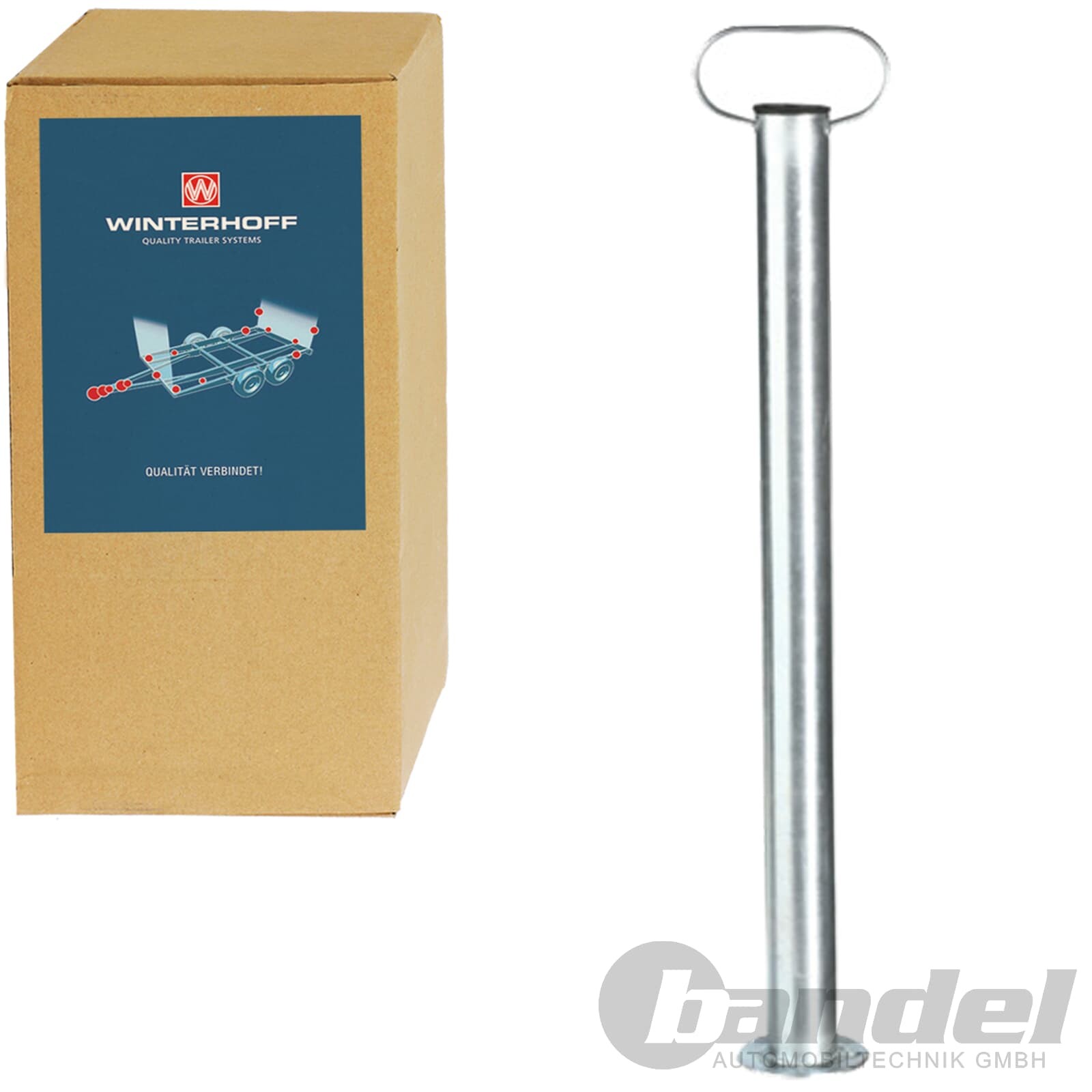 Soporte De Invierno Winterhoff Ø 48Mm 150 Kg Altura 700 Mm Para Remolque Trailer
