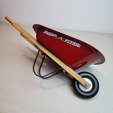 Radio Flyer Red Wheelbarrow Toy 16x8.5x5.5 Inches Collectors