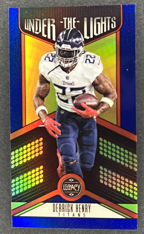 2023 Panini Legacy Under the Lights Mini Sapphire Derrick Henry UL-DHE #1/20
