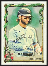 2023 Topps Allen & Ginter Silver Portrait Bo Bichette #147 Toronto Blue Jays