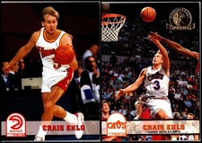 Hoops Fifth Anniversary Gold Craig Ehlo (2) Card Lot - UNIQUE FIND – ONE OF A...
