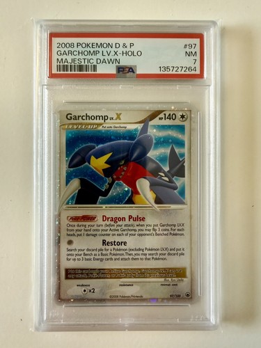 Garchomp LV.X graded PSA 7 for sale on eBay
