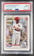 2020 Bowman Draft Paper #BD-57 JORDAN WALKER Rookie RC Cardinals Gem Mint PSA 10