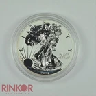 2021-W Type 1 Reverse Proof 1oz American Silver Eagle Capsule Only - 116706