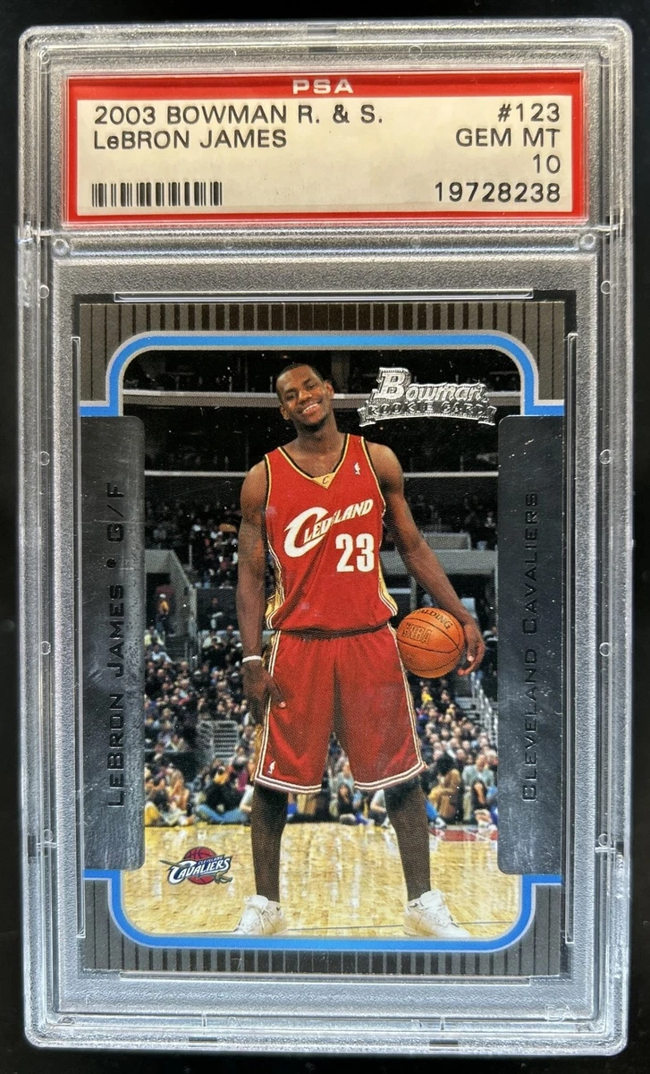 Bowman LeBron James Basketball Rookie Sports Trading Cards