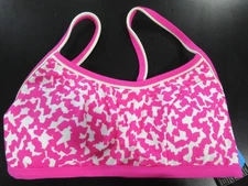 TYR Bright Idea Reversible Workout Top (ONLY) Pink White Size S *NWT*