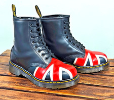 Dr Martens The Original  Vintage Union Jack boots 8 eyelets size UK 5 (596)