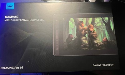 Huion Kamvas Pro 16 Graphics Tablet