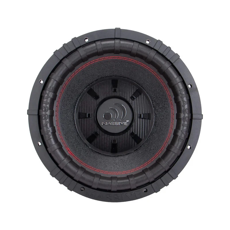 Subwoofer de largo alcance Massive Audio GT12 1000 vatios 12" 4 ohmios DVC GT124 con rejilla Foto 4 de 4