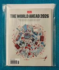 THE ECONOMIST magazine THE WORLD AHEAD 2026 BRAND NEW Bagged & Boarded