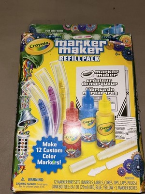 Crayola Marker Maker Refill Pack Make 12 Custom Color Markers New Sealed 74-7055