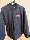 San Francisco 49ers Nike Quarter Zip Black Jacket Medium — photo 1