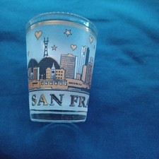 Collectible Destination Souvenir Vacation San Francisco Shot Glass