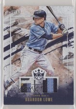 2019 Panini Diamond Kings DK Materials Holo Gold 45/49 Brandon Lowe #DMS-BL 1b7