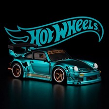 Hot Wheels RLC Exclusive RWB Porsche 930 Teal - ON HAND - READY TO SHIP