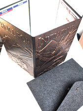 DUNGEONS  DRAGONS DM Screen 4 Panel Embossed Faux Leather W/ Inserts  Case