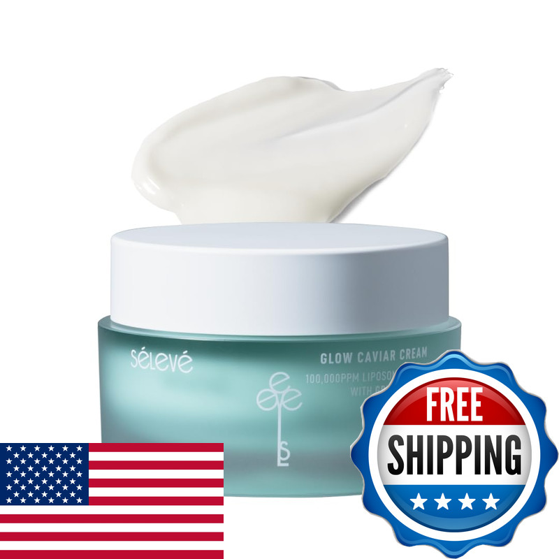 Seleve Glow Caviar Cream Hydrating Glow Face Cream Green Caviar Liposomal Pdrn