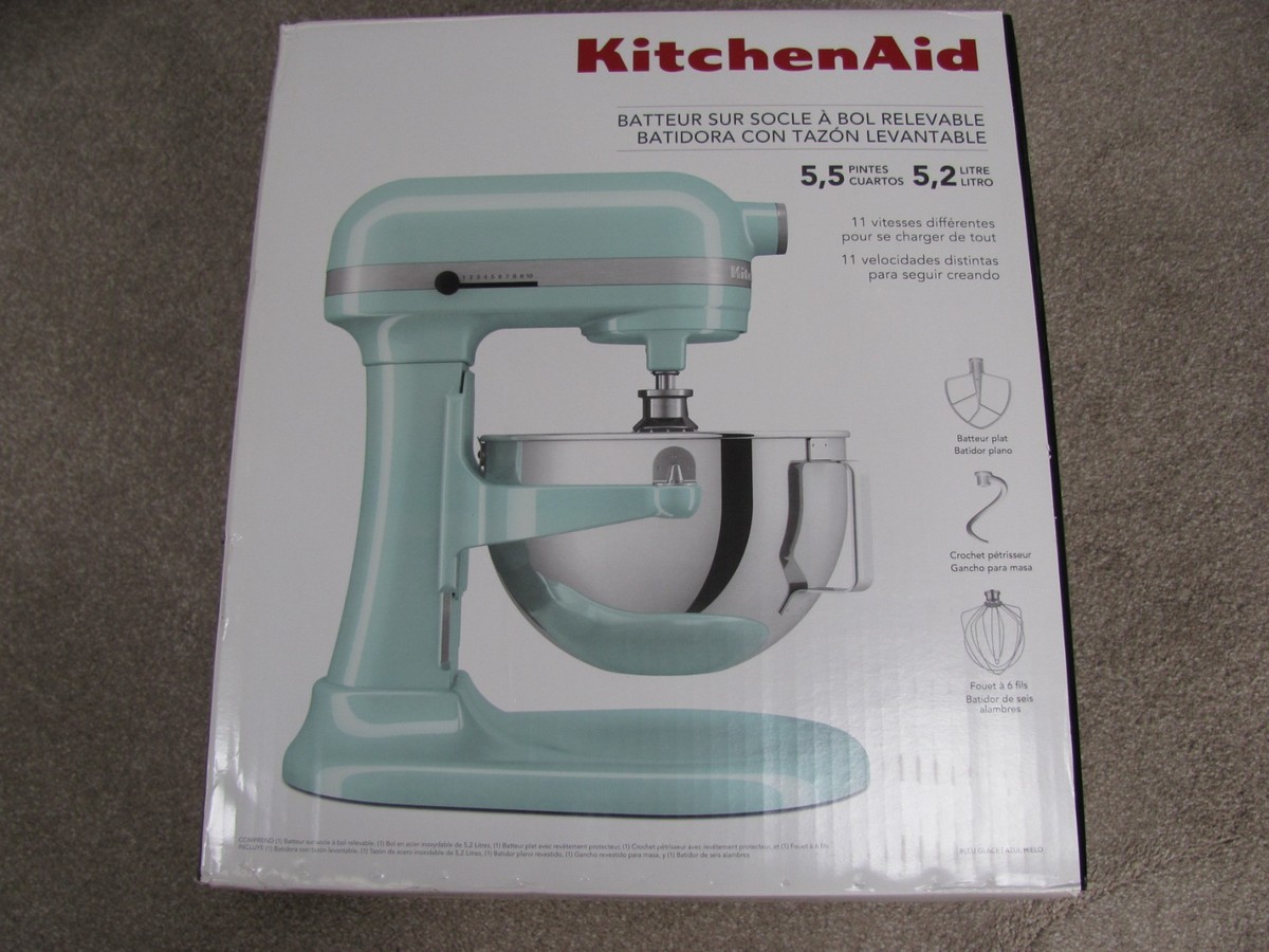 Brand New KitchenAid 5.5 Quart Bowl-Lift Stand Mixer - KSM55XTXIC