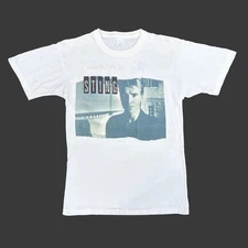 Sting 1985 85 80s Vintage Dream Blue Turtles Band European Tour Concert T-Shirt