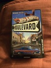 Hot Wheels Boulevard 1:64 Car - Blue 64 Ford Falcon sprint real rider tires.