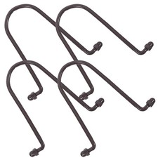 4 Pcs Metal Rain Chain Hooks Rain Chain Drain Adapter Hooks for Garden Use