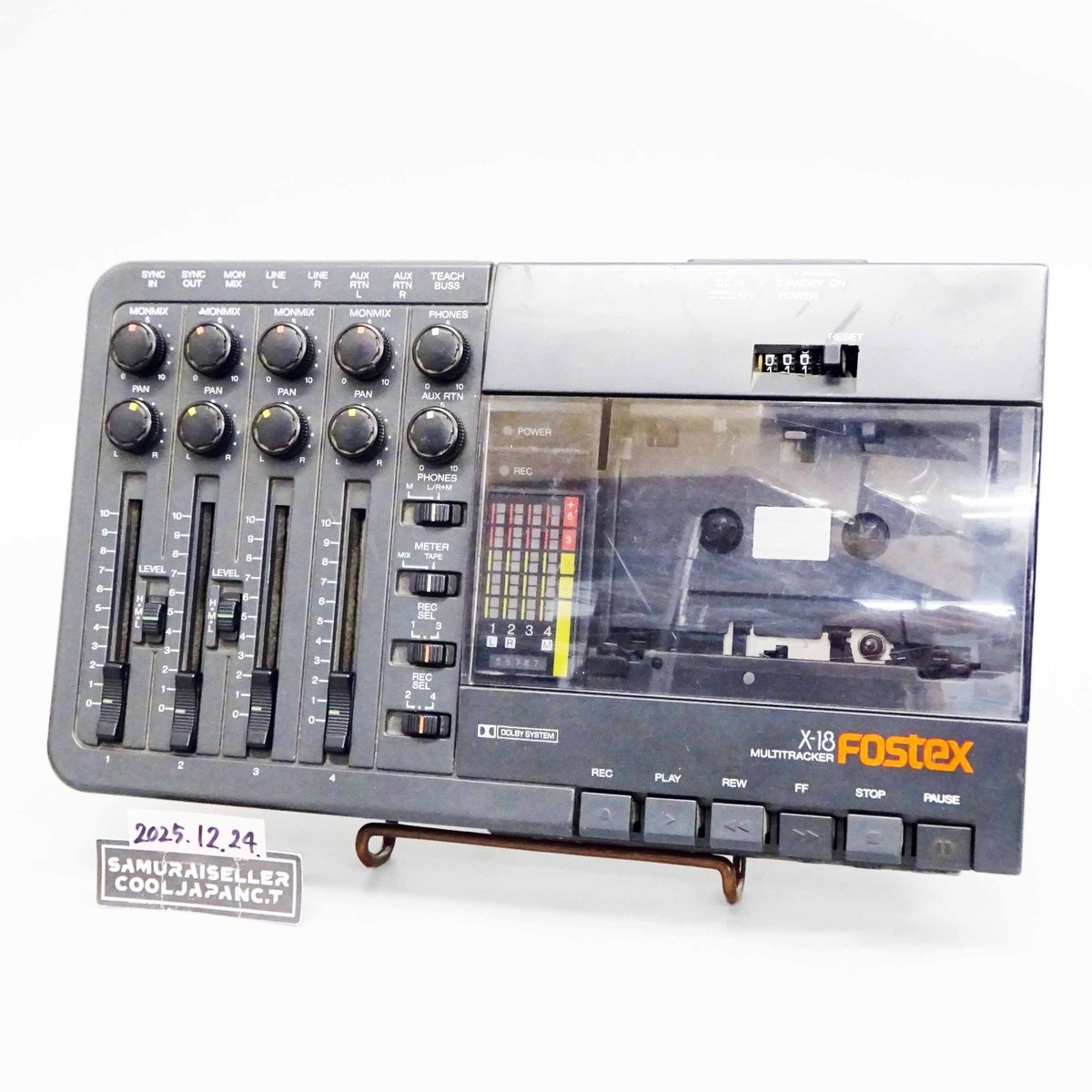 Fostex X-18 Multitracker Cassette Recorder from Japan Used | eBay