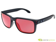 Oakley Holbrook MLB Red Sox Sunglasses OO9102-I755 Matte Black/Prizm Field
