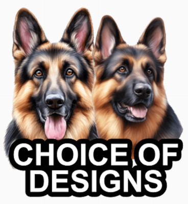 Deutscher Schäferhund selbstklebender Hundeaufkleber