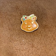 Glittery Pudsey beer Children in need brooch badge lapel pin 