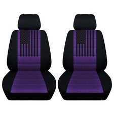 Fits 2005 To 2026 Toyota Tacoma Truck Front Bucket Seat Covers With Design