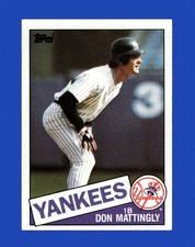 1985 Topps Set-Break #665 Don Mattingly NR-MINT *GMCARDS*