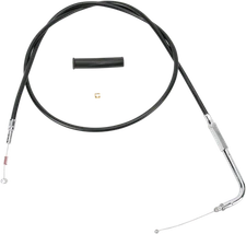 Drag Specialties Alternative Length Black Vinyl Idle Cable 0651-0633