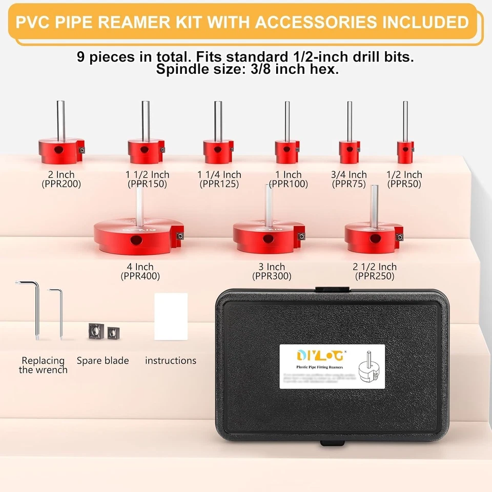 Versatile Plumbing Tools for PVC and ABS Fittings - Image 4 of 4
