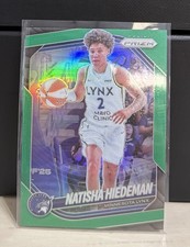 2025 Panini Prizm WNBA #53 Natisha Hiedeman Green Prizm Lynx