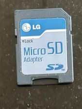 LG Micro SD Adapter