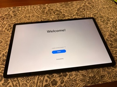 Samsung Galaxy Tab S7 FE 128 GB, Wi-Fi, 12.4 in - Mystic Black Good Condition