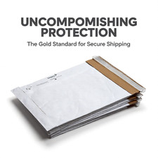 Jiffy 4 Padded Mailers 9.5x14.5 Self-Seal Cushioned Envelopes White 12 2 Free