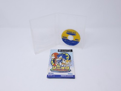 Nintendo GameCube Sonic Mega Collection Manual Case Japanese Version US Seller