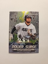 2022 Prizm Draft Picks Baseball Tyler Locklear base Power Surge card # PS-TL G4