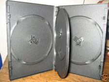 100 NEW SLIM MULTI 4 QUAD DVD CASES