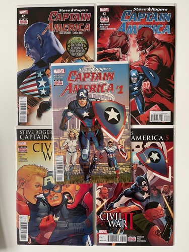 Captain America Steve Rogers 2016 FULL RUN