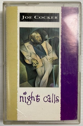 Joe Cocker Night Calls Music Cassette Tape TVC93357 Liberation 1992 Original - Picture 1 of 24