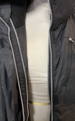 ZeroXposur WomansSki Jacket Active Wear Removable Hood 4 Pockets 2 Zipper Black! - Picture 4 of 7