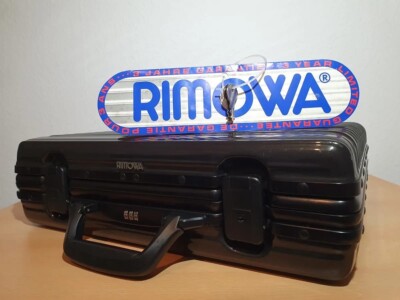RIMOWA Attache Aktenkoffer Businesstasche Kunststoff / Polycarbonat Anthrazit