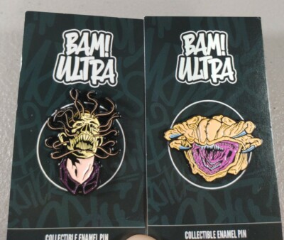 Bam Ultra Box   Slasher The Faculty Set of 2 pins Bam!