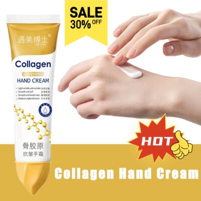 Collagen Anti-wrinkle Hand Cream Skin Cracked Repair Soften Nourish Anti-drying 