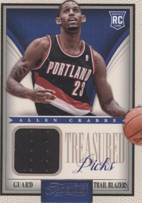 2013-14 Panini Timeless Treasures - Allen Crabbe #23 - 1 of 2