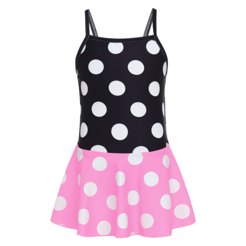 Kids Girls Beachwear Summer Swimwear Holiday Swimsuit Print Bikini Pool A-line - Picture 23 of 34