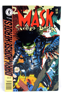 The Mask Strikes Back #3 UPC Newsstand 1995 Dark Horse Comics VG